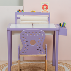 Sensory Art Table with Height Adjustable Chair