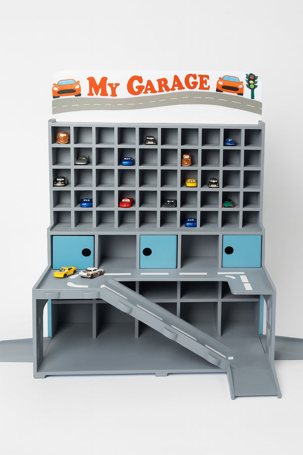 Mixed Slot Toy Car Storage Organiser
