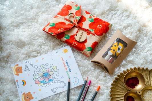 Add a Rakhi, Roli & Chawal and a Personalised Rakhi Card