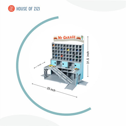 Mixed Slot Toy Car Storage Organiser