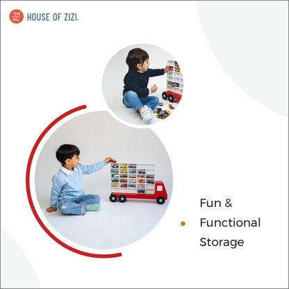 Toy Cars Organizer- 30 Slots