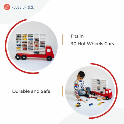 Toy Cars Organizer- 30 Slots