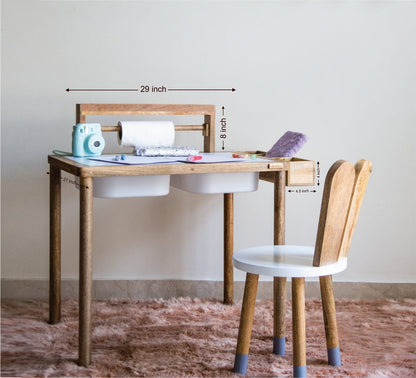 Sensory + Art + Study table