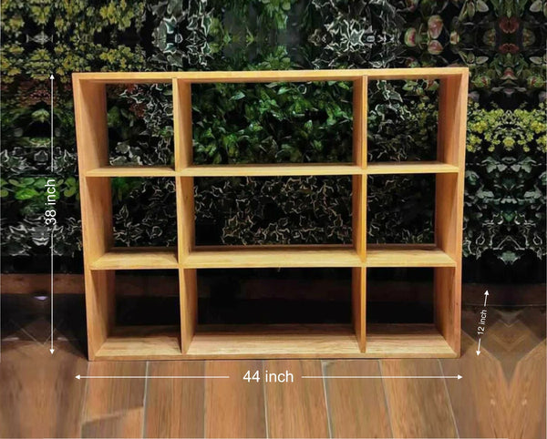 Montessori Wooden Shelf - 9 cubes
