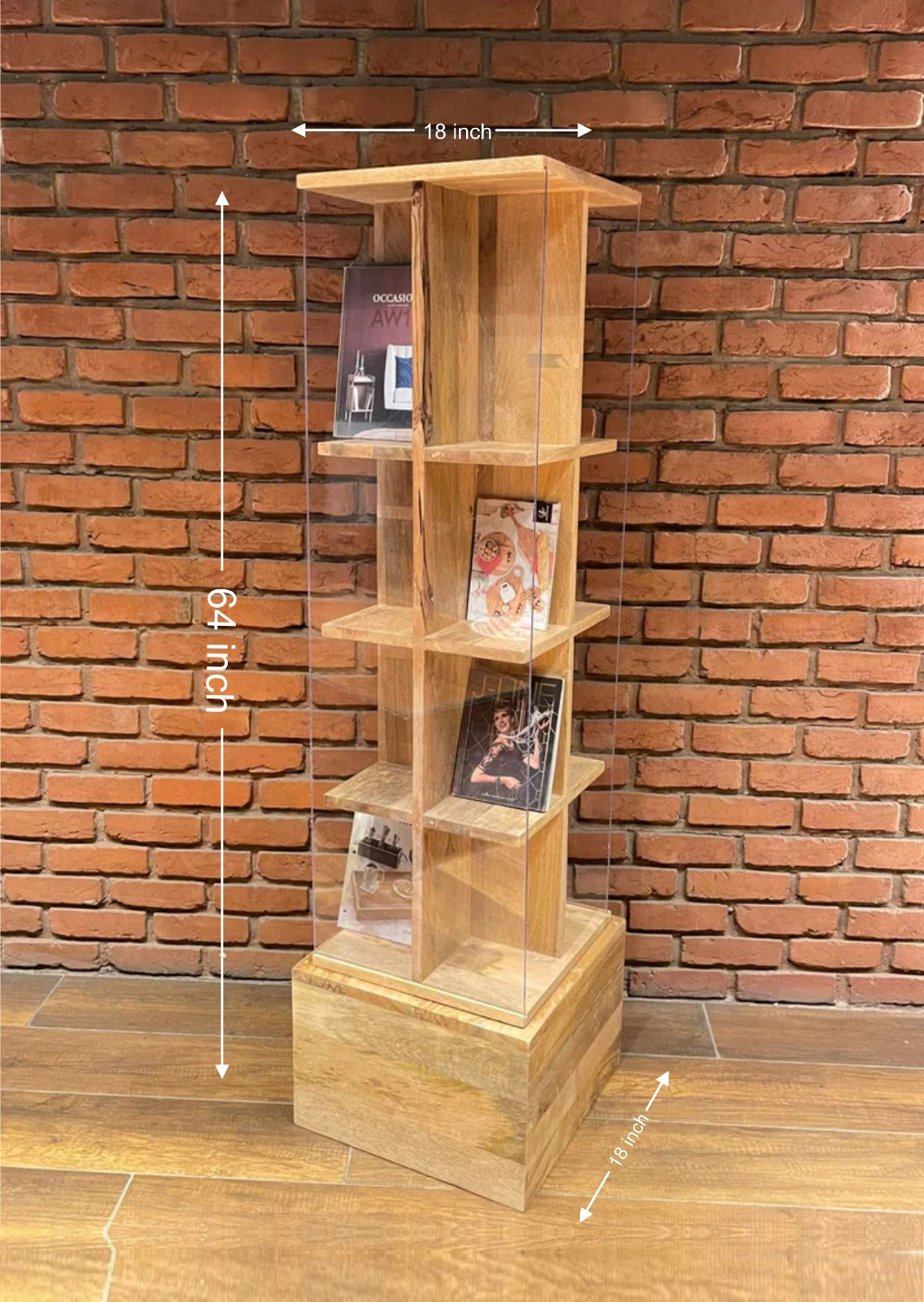 Rotating Bookshelf