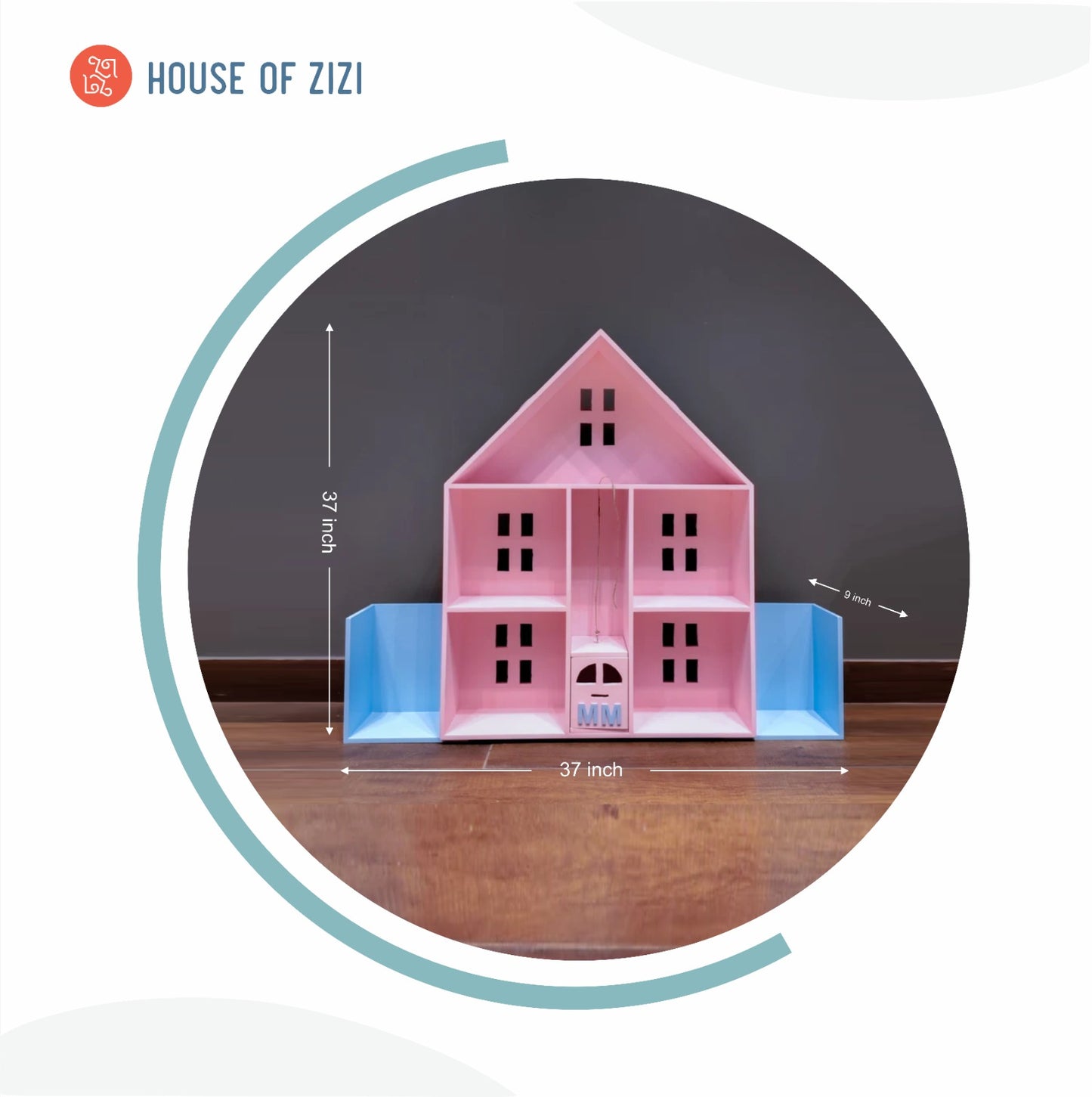 Doll House (2-Storeyed + Movable Lift) | Imaginative Play