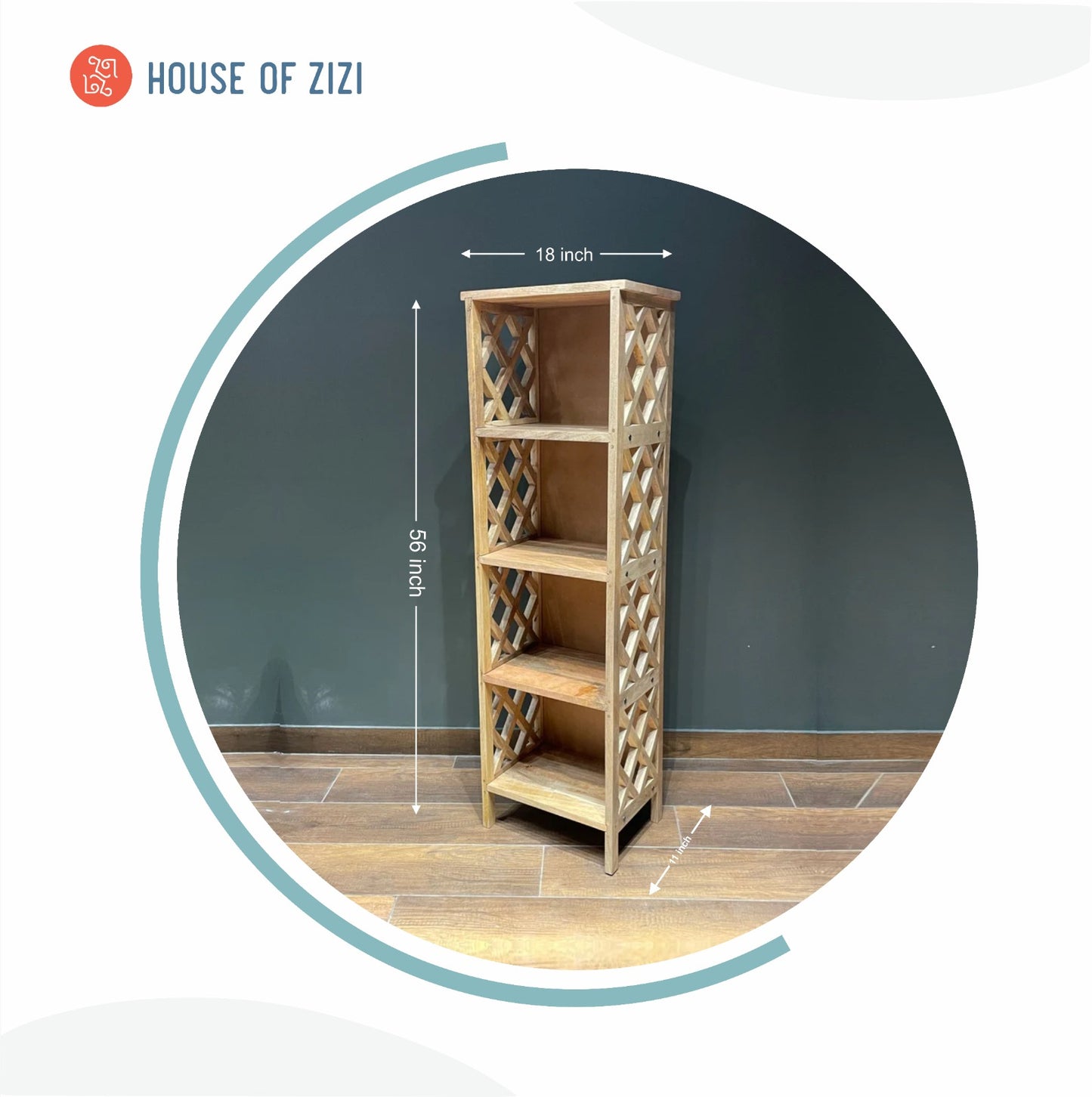 Handcarved Bookshelf