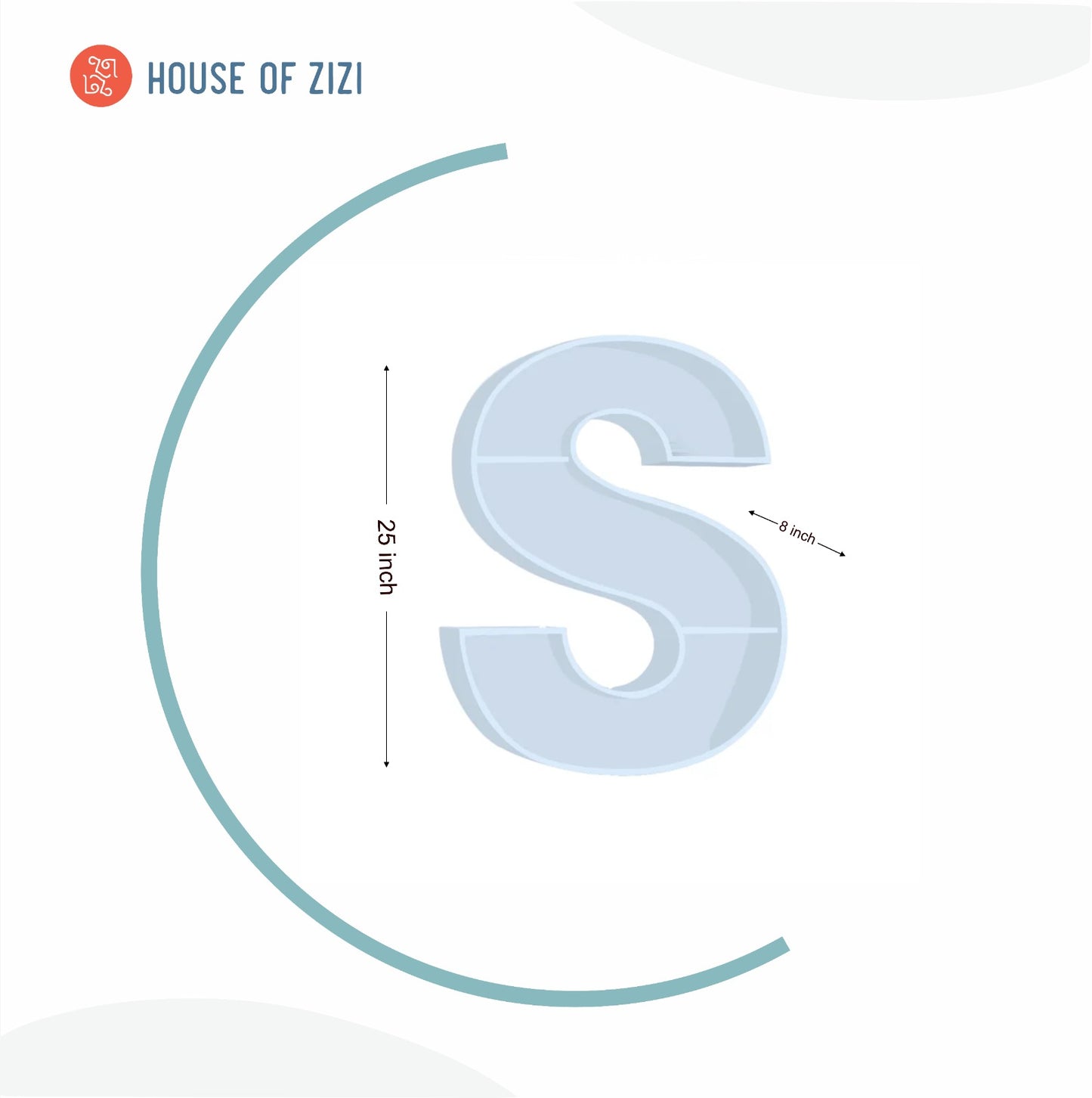 S - Alphabet Shelf