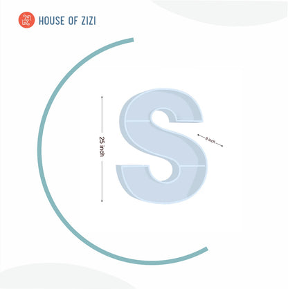 S - Alphabet Shelf