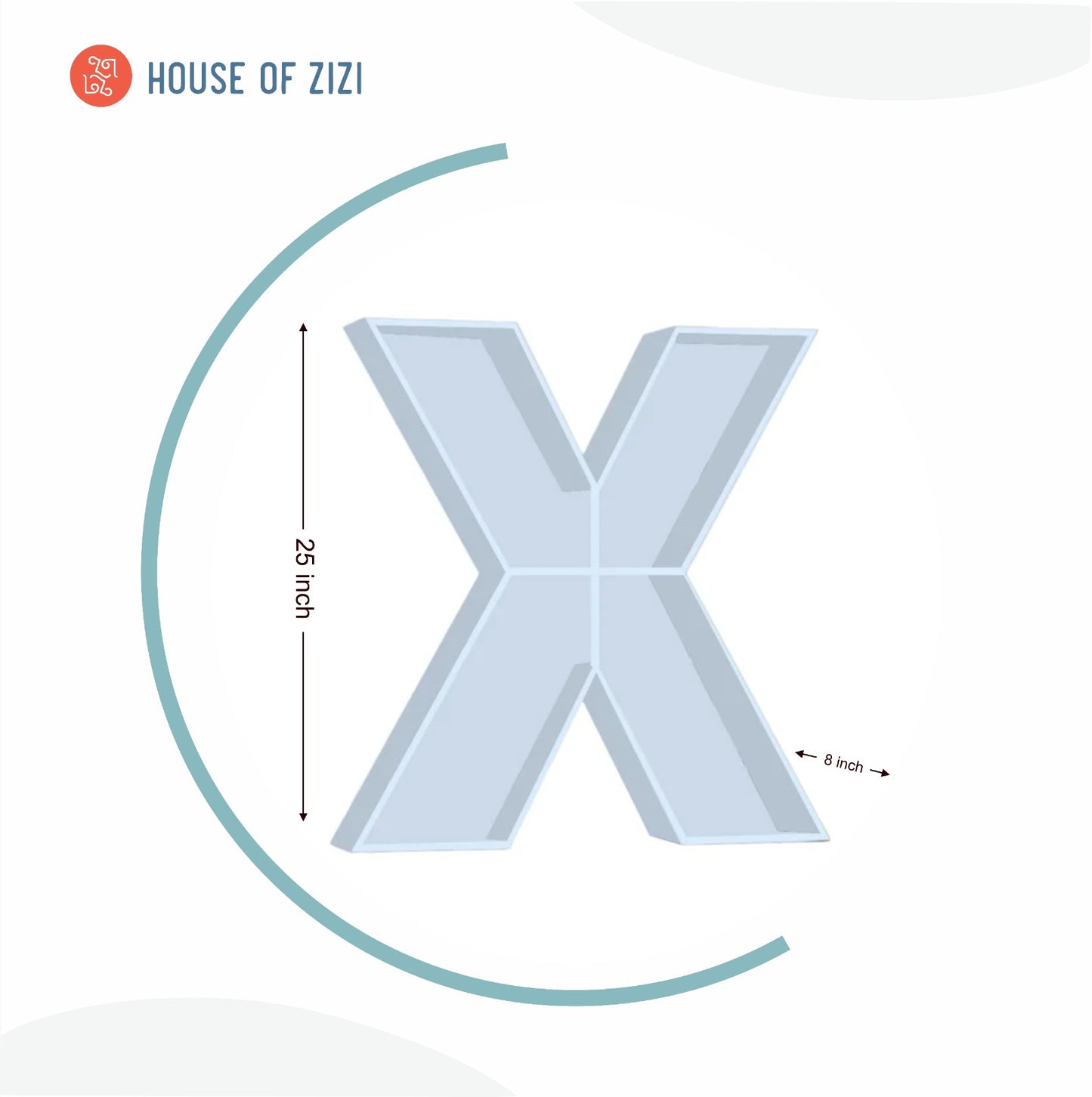 X - Alphabet Shelf