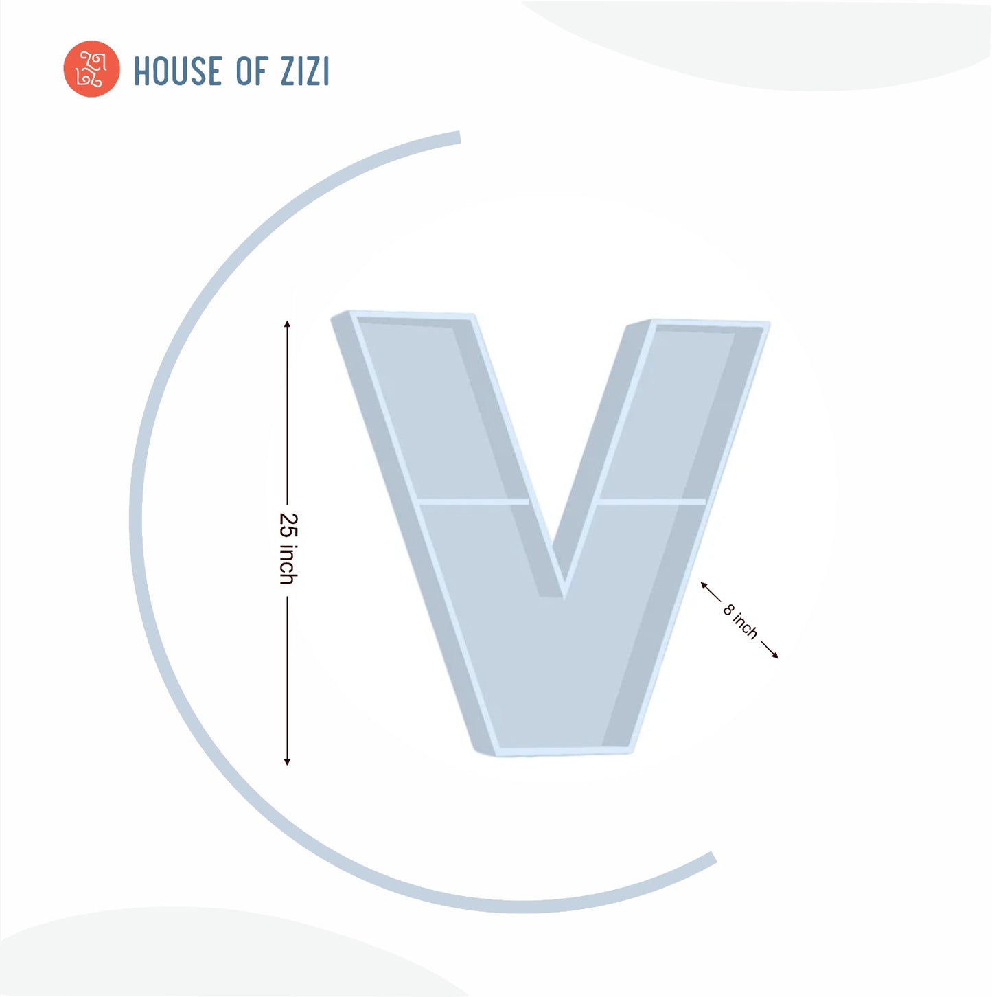 V - Alphabet Shelf