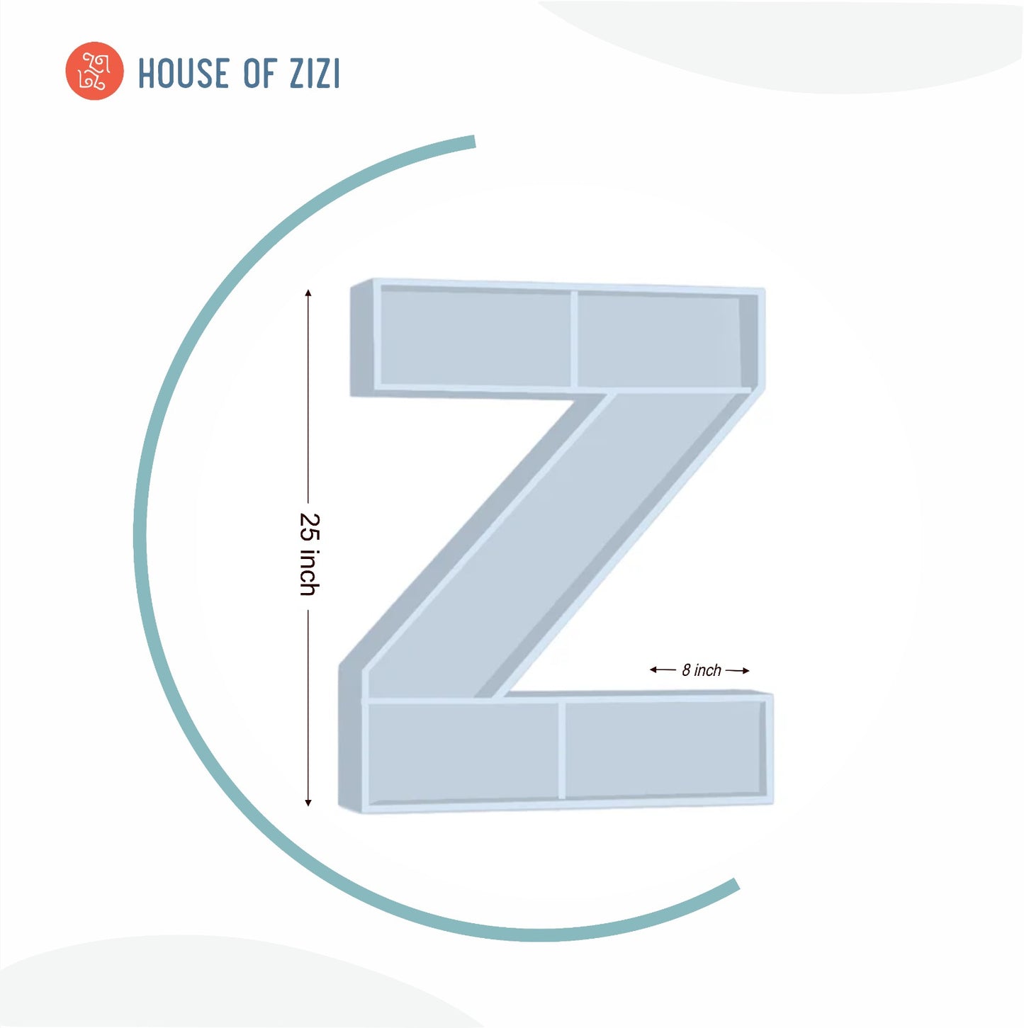 Z - Alphabet Shelf