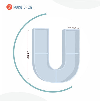 U - Alphabet Shelf