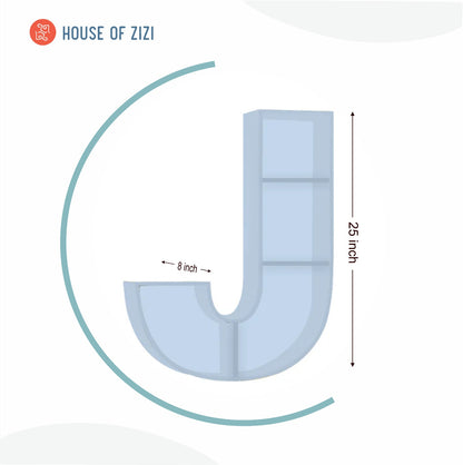 J Alphabet Shelf