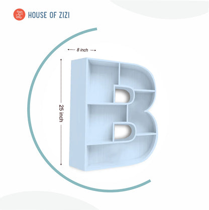 B - Alphabet Shelf