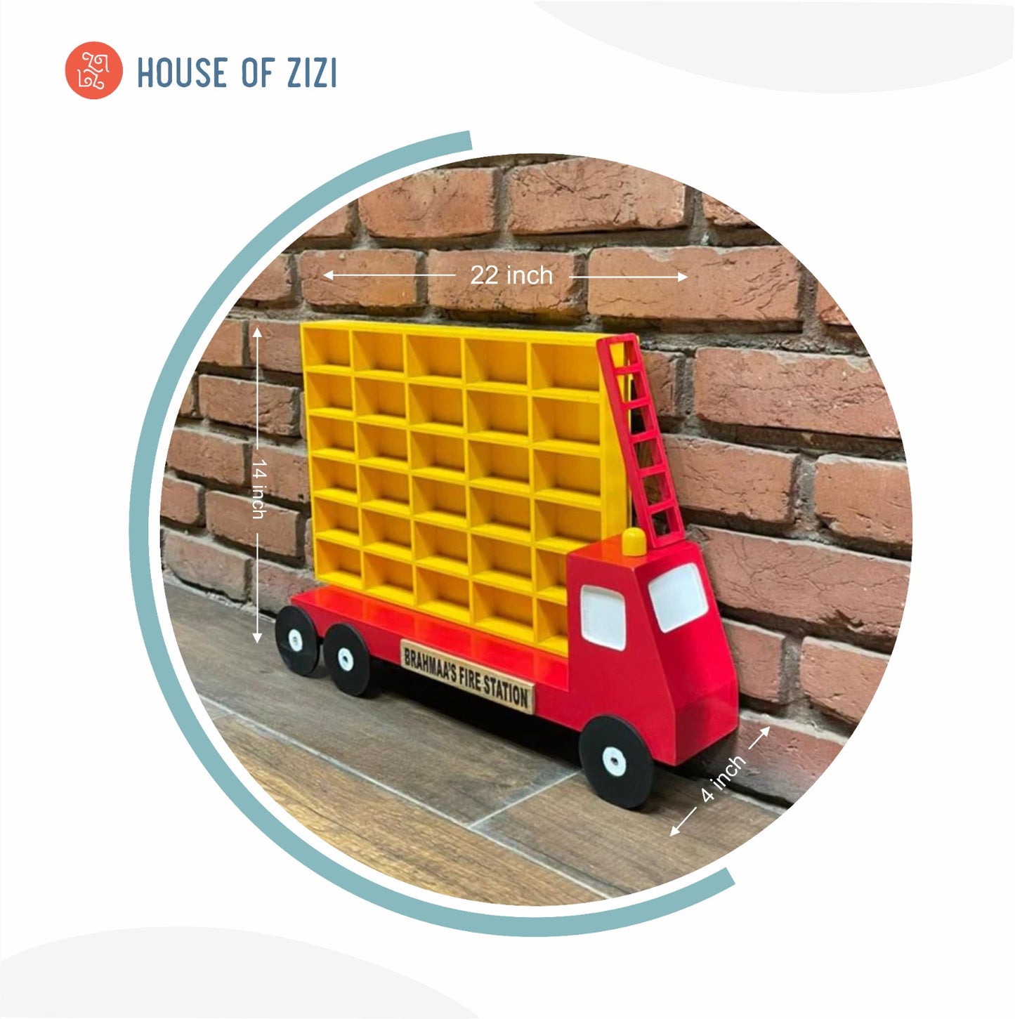 Fire Station Hot Wheels Car Organizer