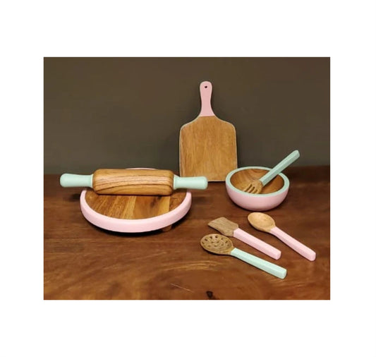 Wooden Cooking Set