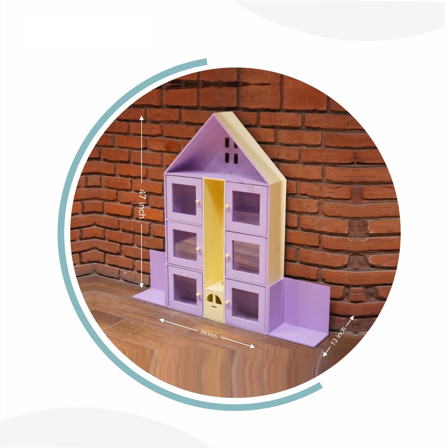 Doll House with Movable Lift