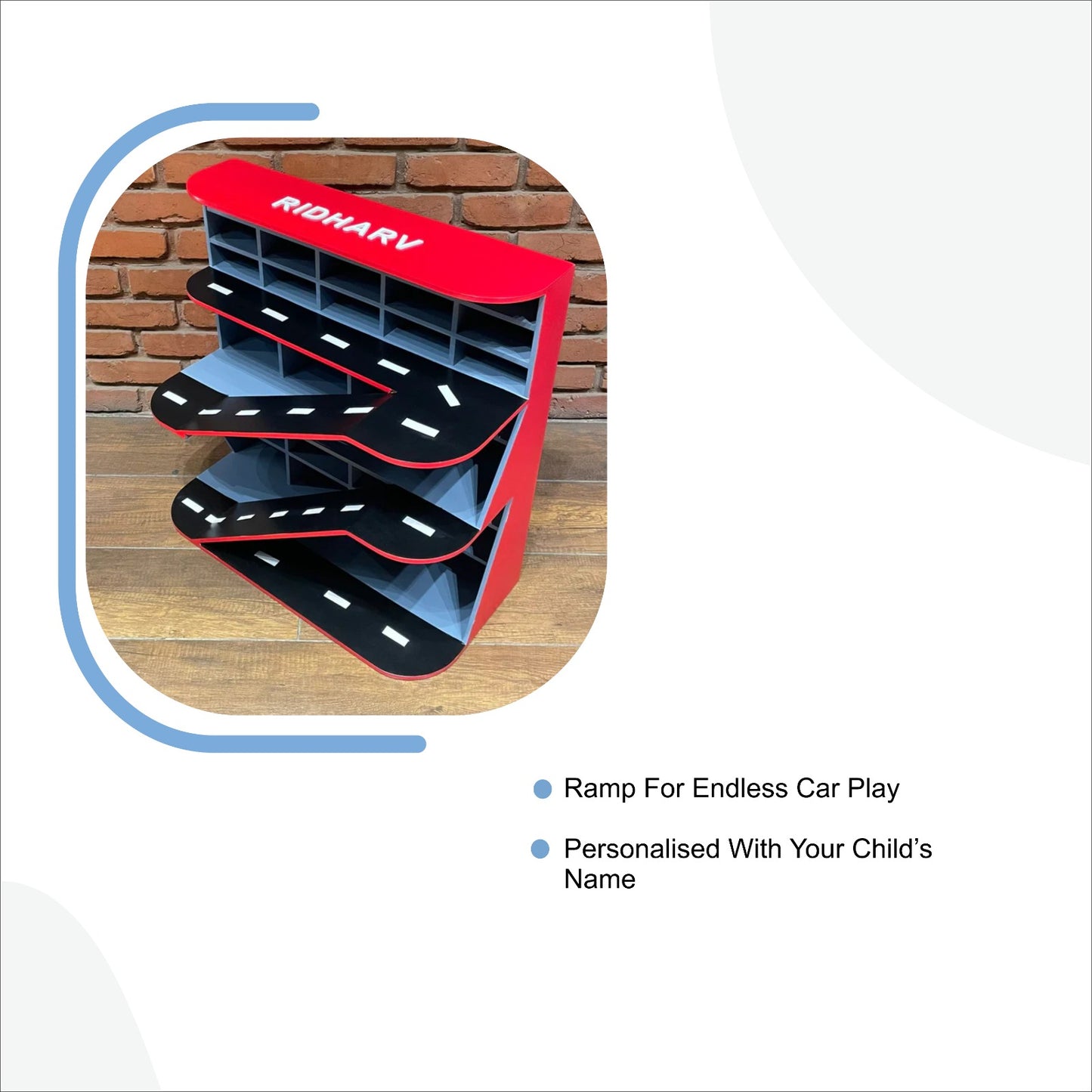 Toy Cars Organizer - Big slots