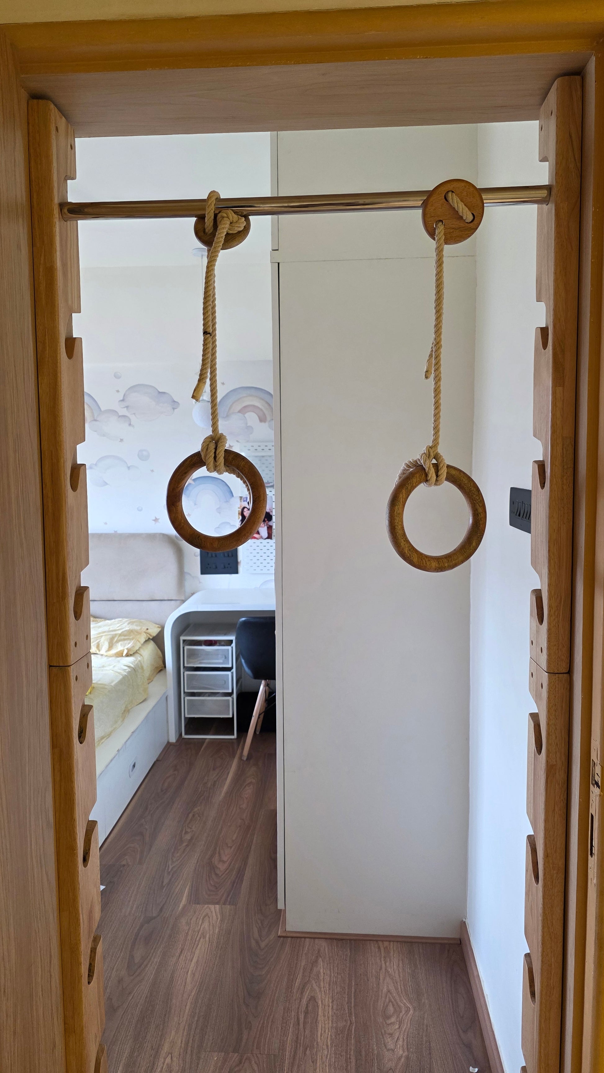 Wooden Gymnastics Rings