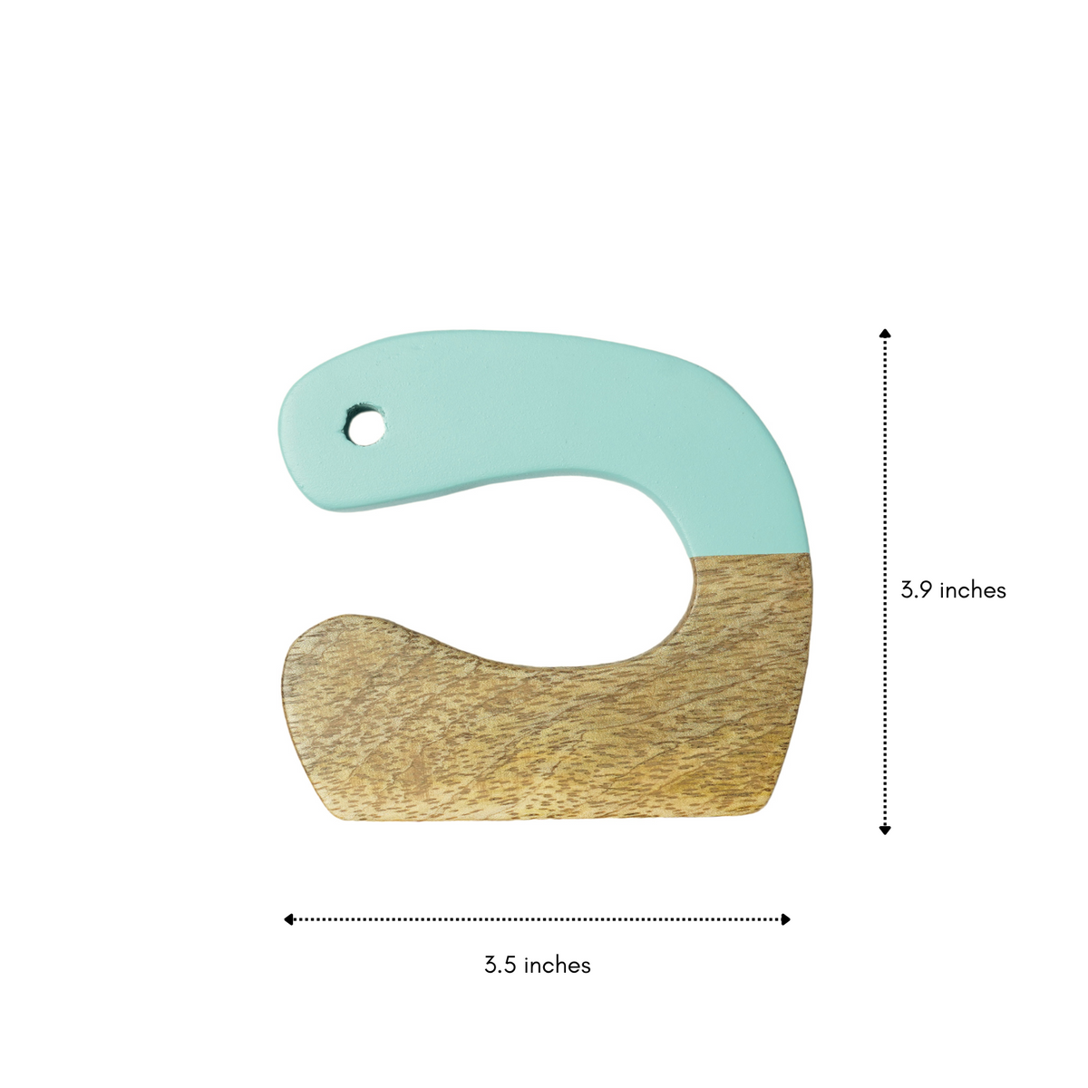 blue montessori knife size