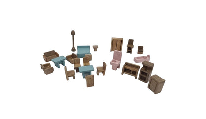 Doll house-  miniature furniture