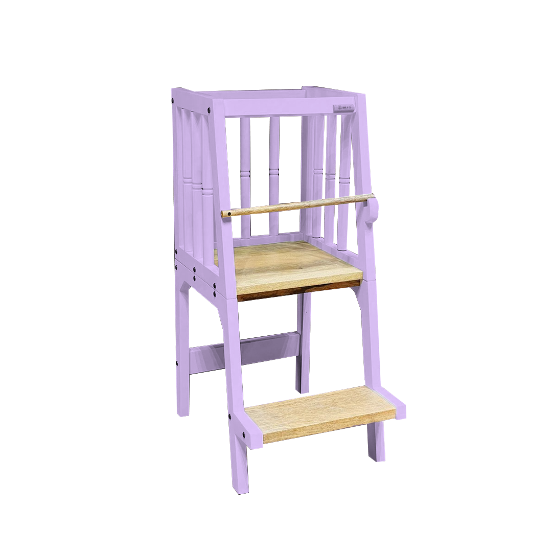 lavender_colored_montessori_learning_tower