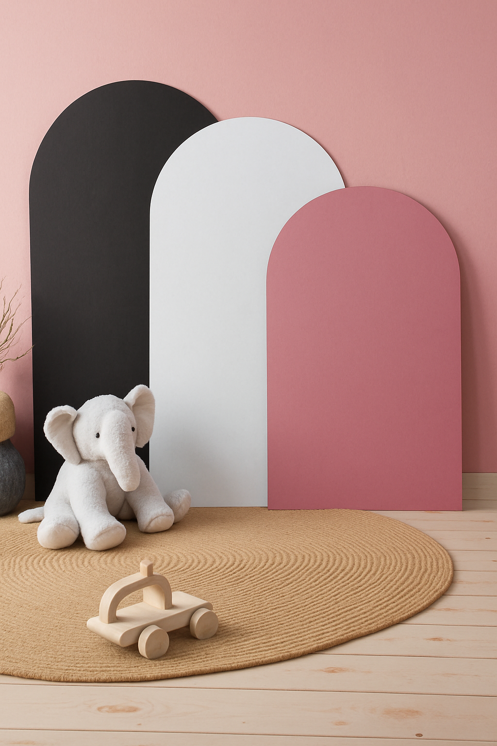 magnetic pink board