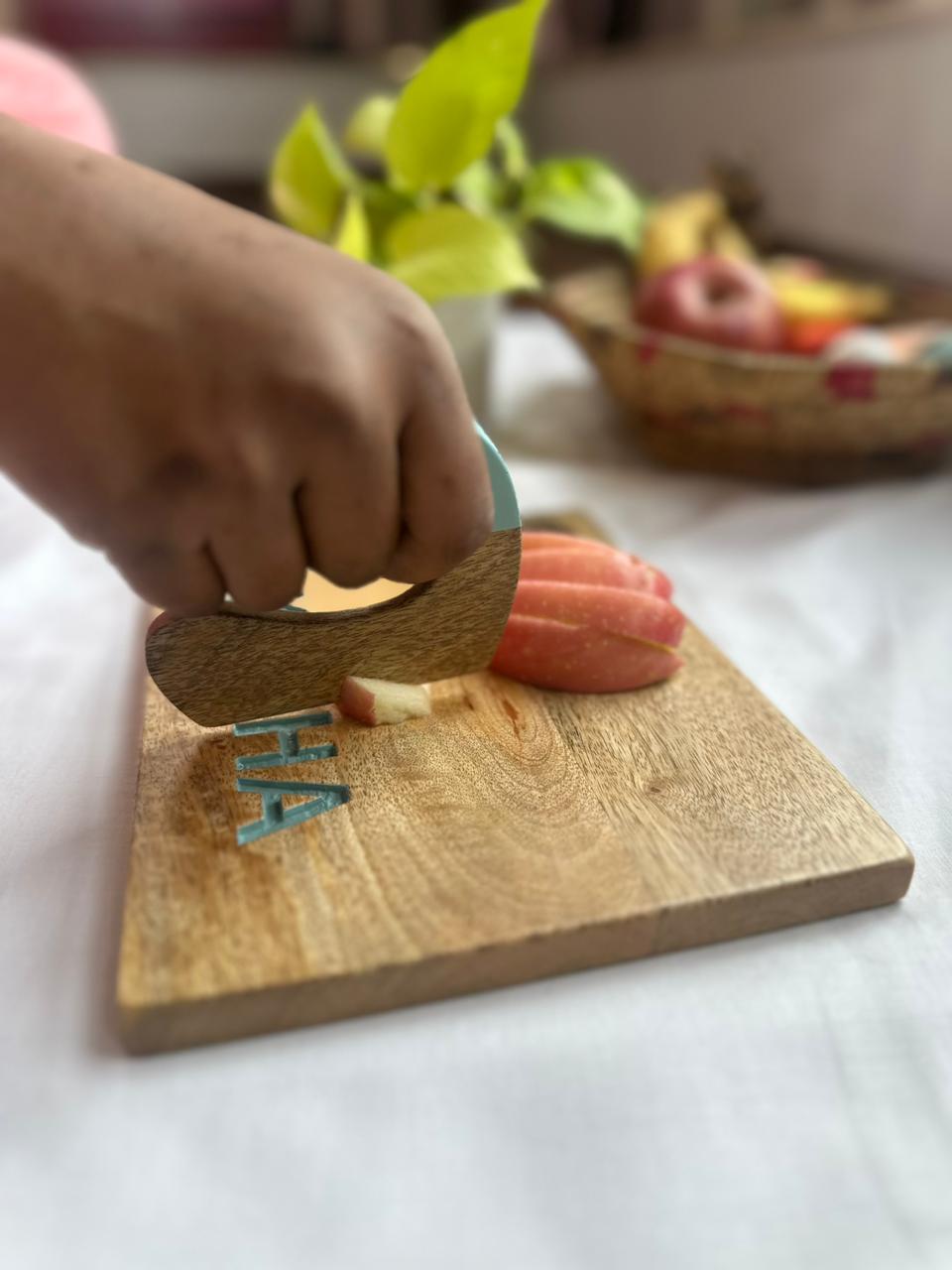 montessori knife & Cutting Board