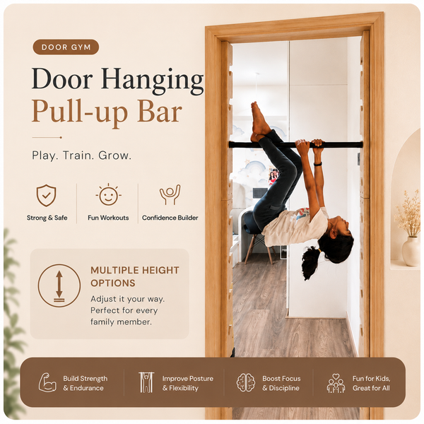 Door Hanging Pull Up Bar – Holds Up to 90 kg