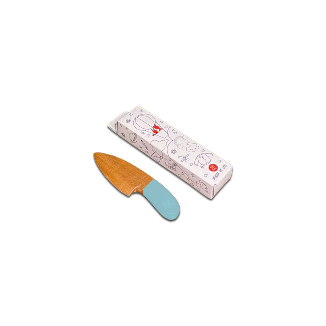 teal color Montessori_Knife