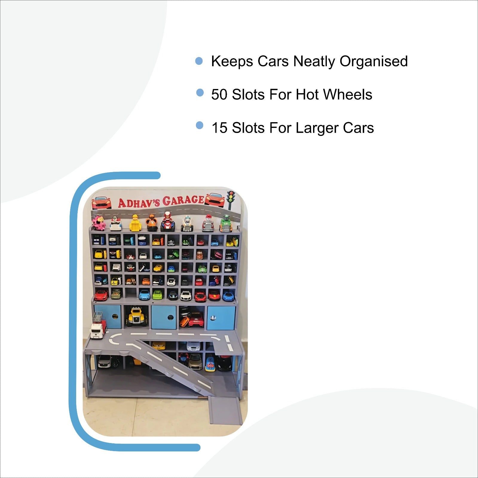 toy car storage - house of zizi
