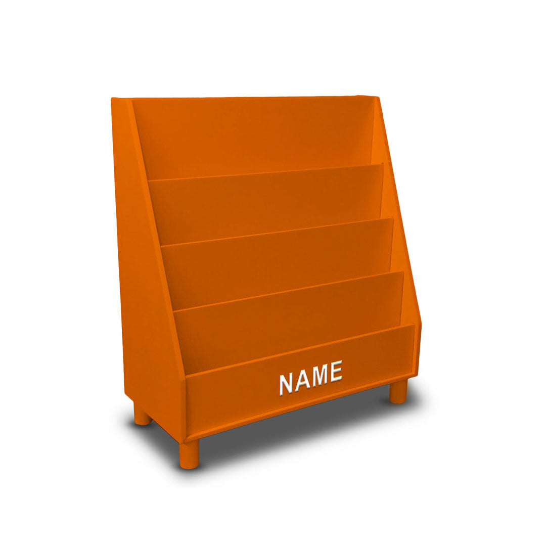 wooden montessori bookshelf