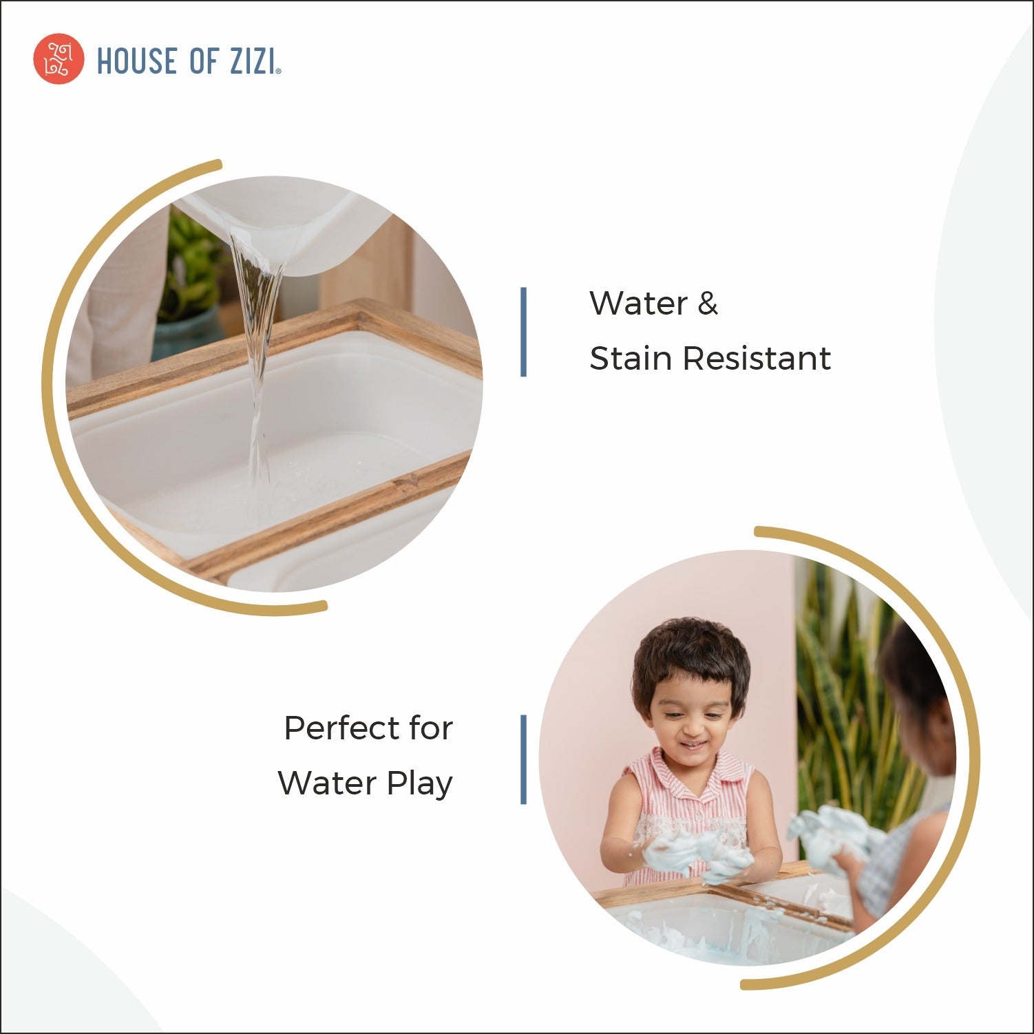wooden sensory table