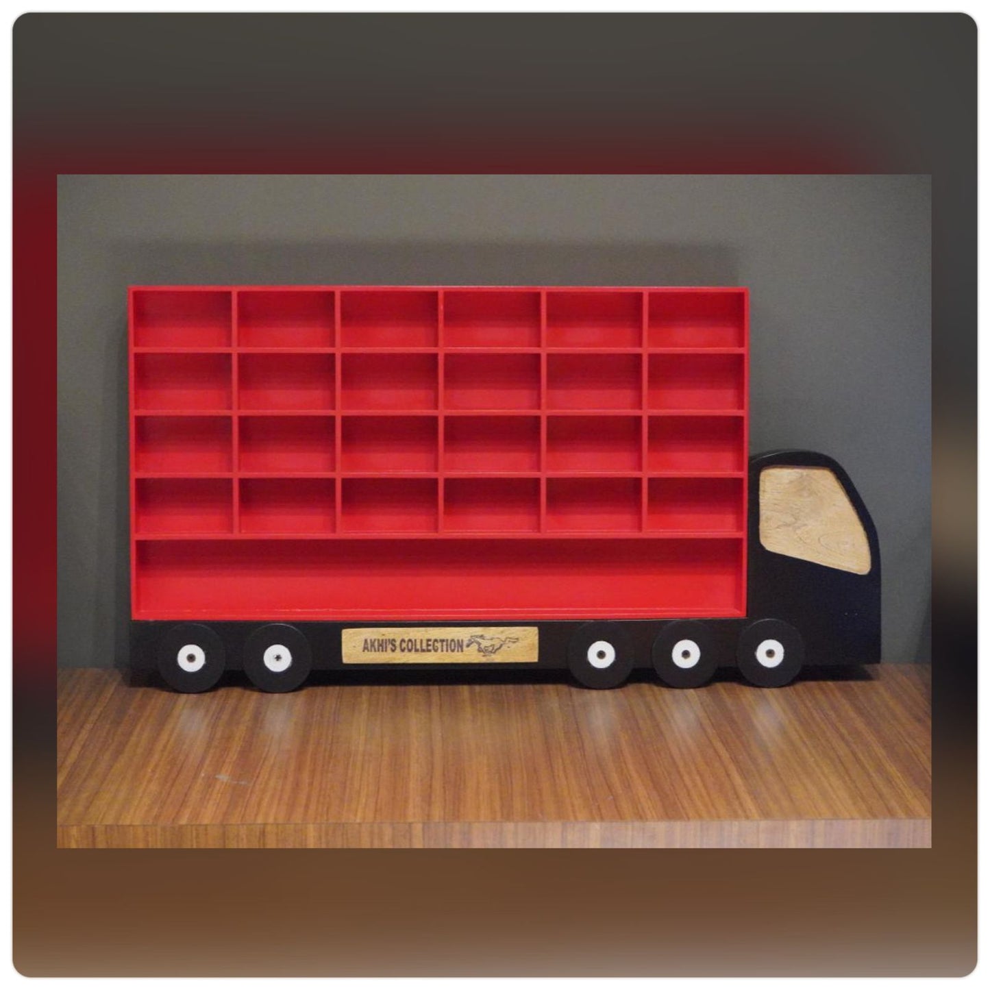 Monster Truck Garage (With Personalized Name) - House of Zizi
