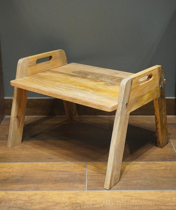 Chowki | Bed Table | Mango wood | Montessori Chowki