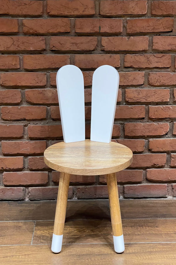 Bunny Chair | Chair with Toddlers | Mango wood