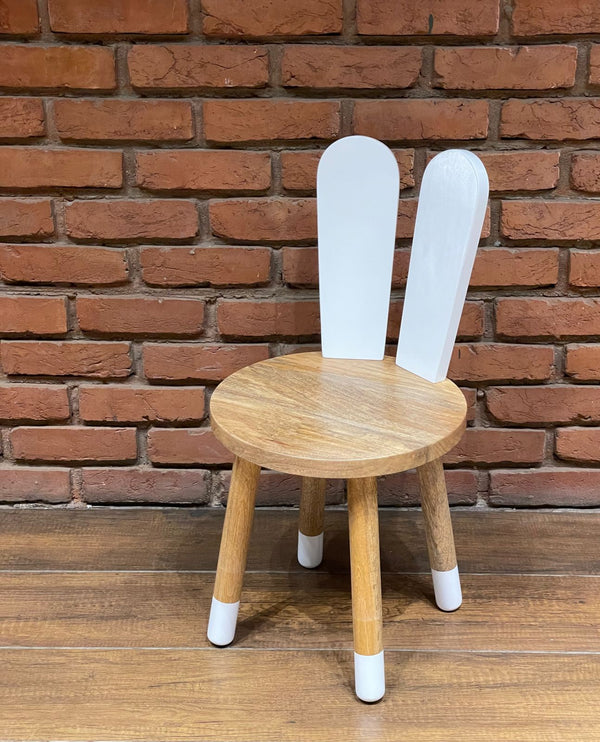 Bunny Chair | Chair with Toddlers | Mango wood