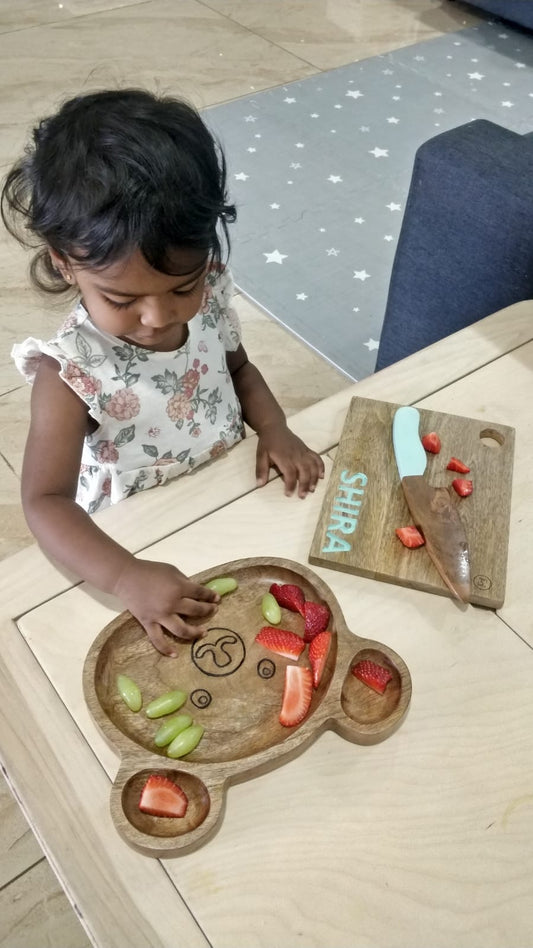 Bear Plate with spoon