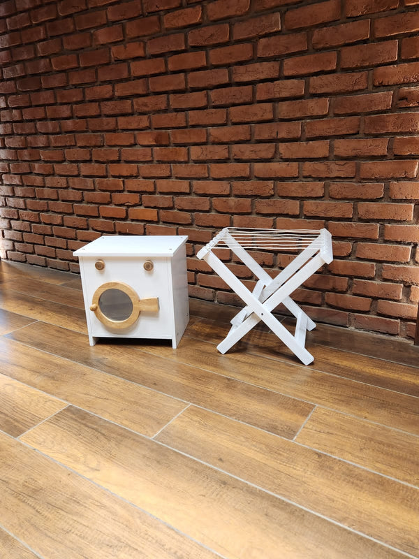 Play Washing Machine and drying rack