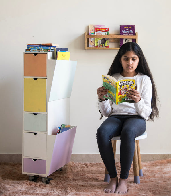 Arts Crafts Cart | art supply storage solution | Organizing cart with wheels | Easy solution for storing crafts material