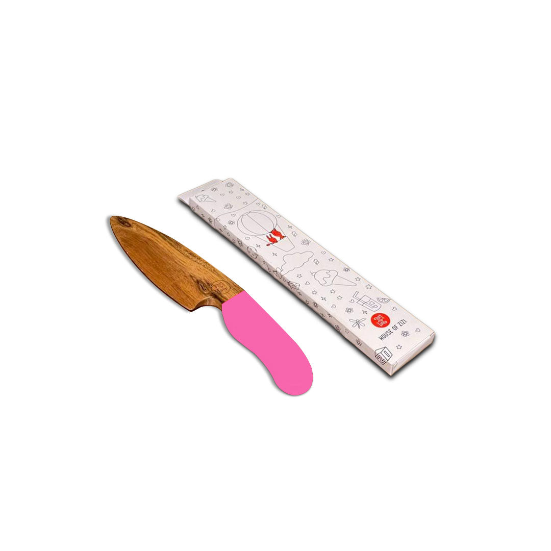 princess pink montessori cutting knife